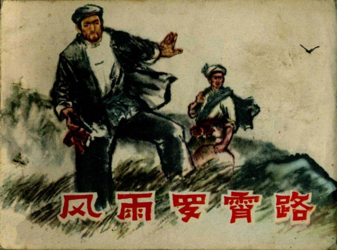 1979年安徽版经典《风雨罗霄路》安徽人民出版社 王守志