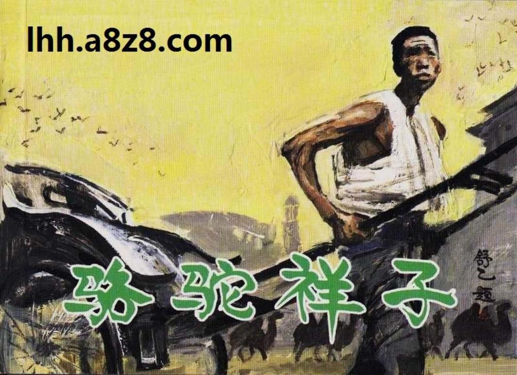 骆驼祥子 人民美术出版社2008年版 老舍小说连环画