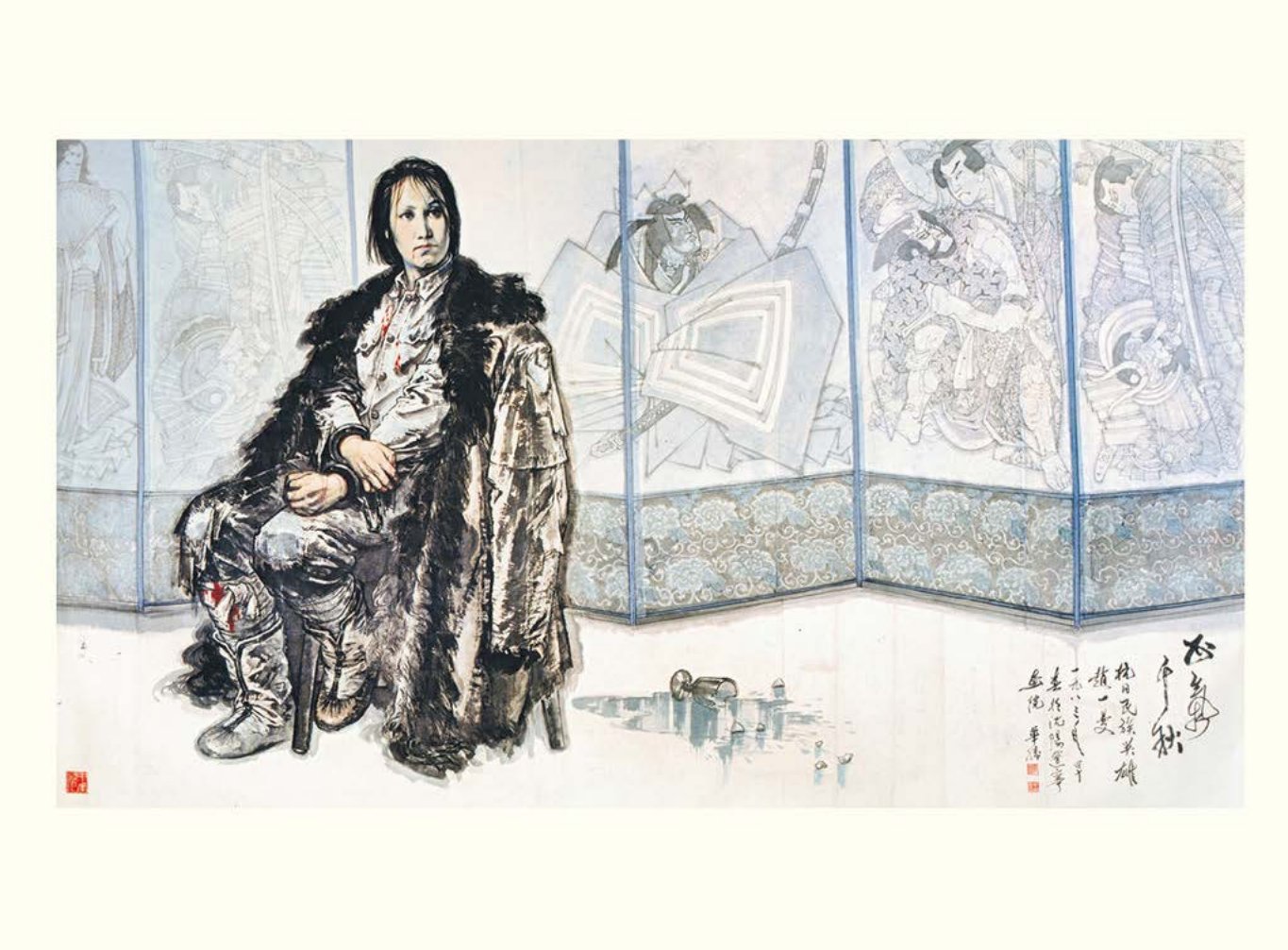 中英文彩色绘本《赵一曼》上 赵华胜
