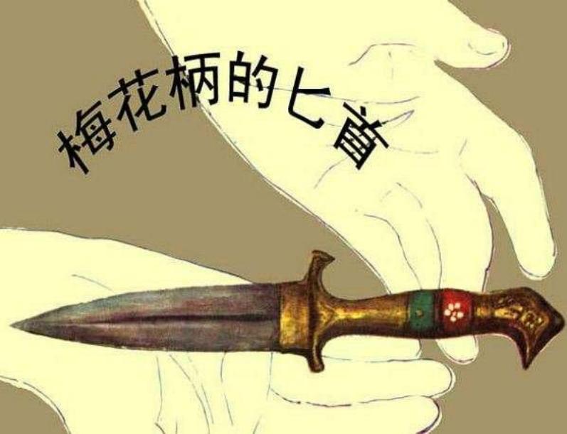 梅花柄匕首 方瑶民 方磊