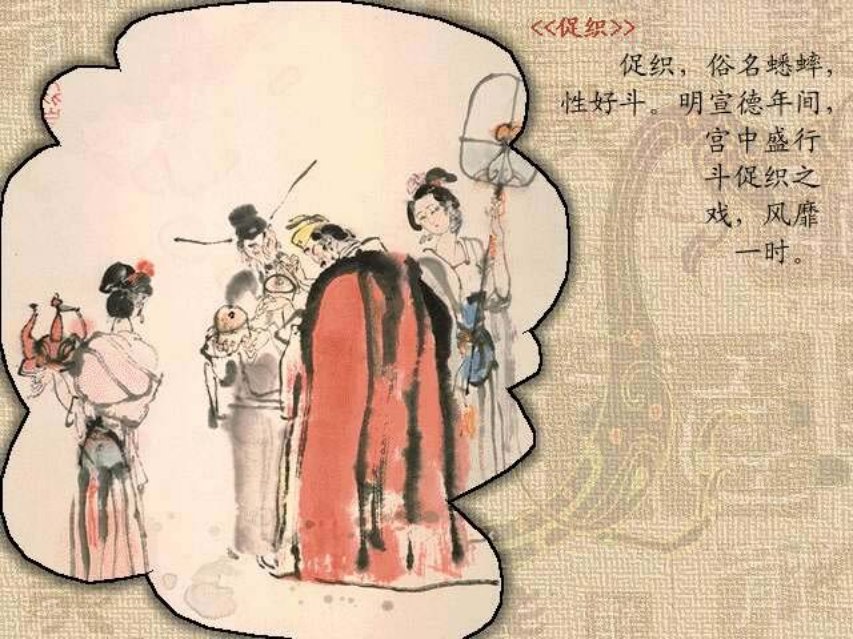 彩绘聊斋系列《促织》